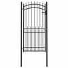 vidaXL Vrata ograde s bodljama EMMEN 104 x 147 cm