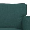 vidaXL Sofa 120cm 2 pcs Tamnozelena Metal