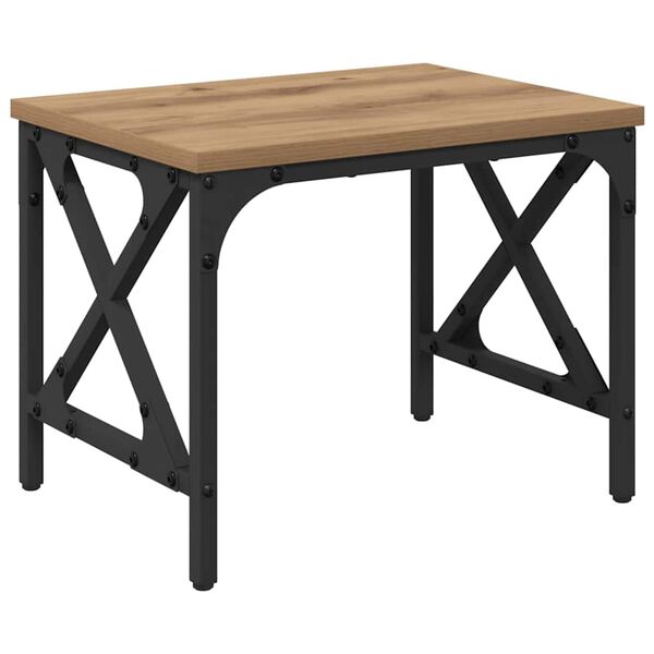 vidaXL Držač za printer Podesiva Umjetnički hrast 40 x 30 x 31 cm