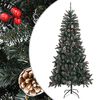 vidaXL Umjetno božićno drvce sa stalkom zeleno 240 cm PVC