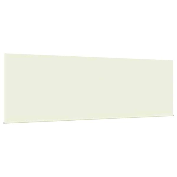 vidaXL Skrovita tenda Krema 400 &times; 300 cm Poliester i aluminij