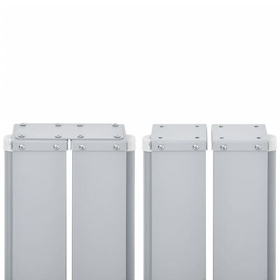 vidaXL Uvlačiva bočna tenda 170 x 1000 cm krem