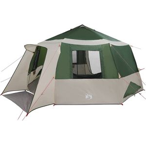 vidaXL &Scaron;ator za kabinu 12 osoba Zelena i Siva 500 x 500 x 294 cm