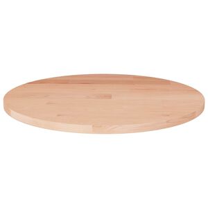 vidaXL Okrugla stolna ploča &Oslash; 30 x 1,5 cm od netretirane hrastovine