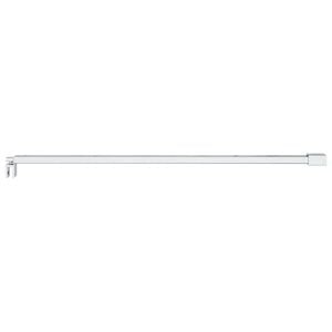vidaXL Potporna &scaron;ipka za tu&scaron; vrata 70-120 cm za staklo od 6/8 mm Krom