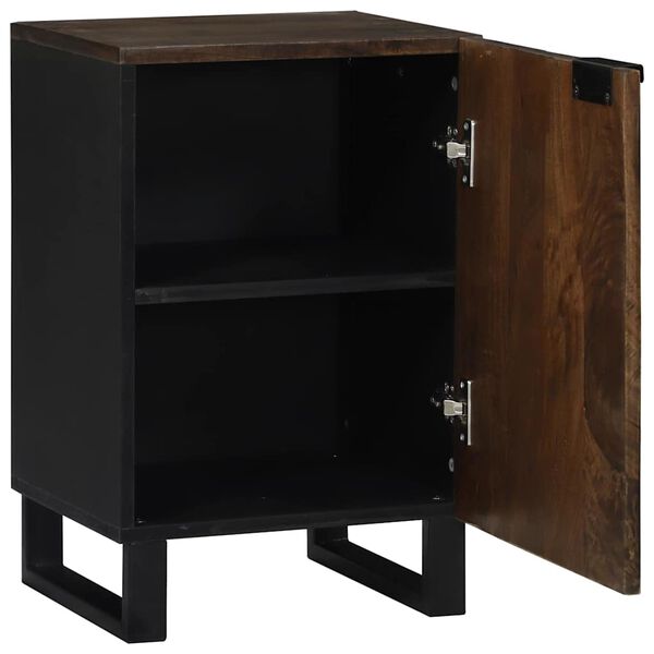 vidaXL Kupaonski ormarić za sudoper s policom Orah 38 x 33,5 x 58 cm