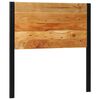 vidaXL Uzglavlje 100 cm Puno drvo bagrem i željezo