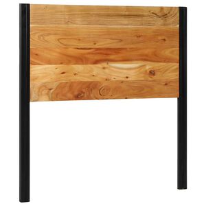 vidaXL Uzglavlje 100 cm Puno drvo bagrem i željezo