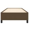 vidaXL Okvir za krevet bez madraca tamnosmeđi 80x200 cm od tkanine