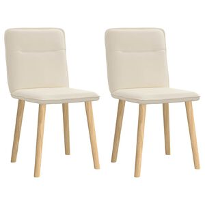 vidaXL Blagovaonske stolice 2 kom platnene