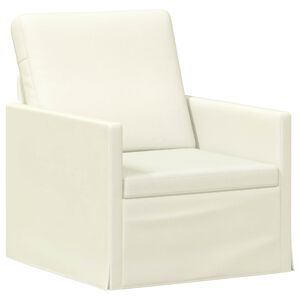 vidaXL Jednokrevetni Sofa Krem 70 x 81 x 82 cm Kordura tekstil