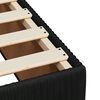 vidaXL Krevet box spring s madracem crni 120 x 190 cm baršunasti