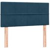 vidaXL Box Spring krevet s madracem tamnoplavi 90x210 cm bar&scaron;un