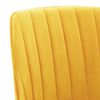 vidaXL Okretne blagovaonske stolice 6 kom žute bar&scaron;unaste