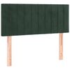 vidaXL Box spring krevet s madracem tamnozeleni 120x200 cm bar&scaron;unasti