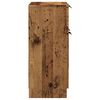 vidaXL Komoda boja starog drva 60 x 30 x 70 cm od konstruiranog drva