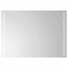 vidaXL LED kupaonsko ogledalo s ogledalom *Transparent*an 70 x 50 cm