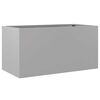 vidaXL Sadilica srebrna 62 x 30 x 29 cm od pocinčanog čelika