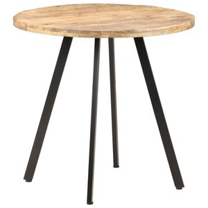vidaXL Blagovaonski stol 80 cm od grubog drva manga