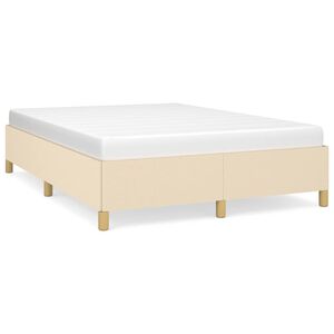 vidaXL Okvir za krevet bez madraca tamnosivi 140 x 200 cm od tkanine