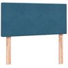 vidaXL Box spring krevet s madracem tamnoplavi 100x210 cm bar&scaron;unasti
