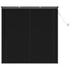 vidaXL Venecijanska roleta Crna 150 x 150 cm 25 mm PVC