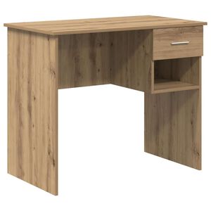 vidaXL Stol Umjetnički hrast 90 x 49 x 75 cm Konstruirano drvo