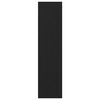 vidaXL Ormarić s policom Crni hrast 30 x 50 x 200 cm Konstruirano drvo