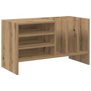 vidaXL Ormar za ploče Umjetnički hrast 78.5 x 35 x 45 cm
