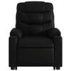 vidaXL Električni naslonjač na podizanje od umjetne kože crni