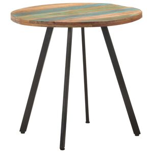 vidaXL Blagovaonski stol 80 cm od masivnog obnovljenog drva