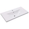 vidaXL Ugradbeni umivaonik 81 x 39,5 x 18,5 cm keramički bijeli