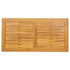 vidaXL Gornji dio stola Prirodna nafta 100 x 50 x 2 cm