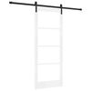 vidaXL Klizna vrata ORKDAL Bijelo 83 x 202 cm