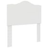 vidaXL Uzglavlje s uzglavljem Bijelo 90 cm Konstruirano drvo
