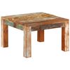 vidaXL Stolić za kavu 55 x 55 x 35 cm od masivnog obnovljenog drva