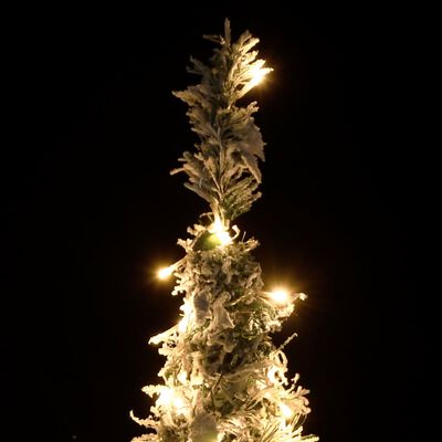 vidaXL Umjetno božićno drvce sa snijegom 50 LED žarulja 120 cm