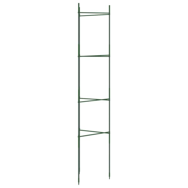 vidaXL Kavezi za rajčice 6 kom 154 cm od čelika i PP-a