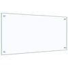 vidaXL Kuhinjska zaštita od prskanja prozirna 80x40 cm kaljeno staklo