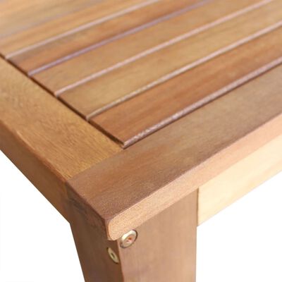 vidaXL 7-dijelni set barskih stolaca i stola od masivnog bagremovog drva