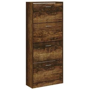 vidaXL Ormarić za cipele boja hrasta 63x24x147 cm konstruirano drvo