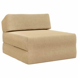vidaXL Sofa na razvlačenje Zelena Siva 60 x 70 x 41 cm Tkanina