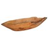 vidaXL Zdjela za voće JEPARA Smeđa boja tikovine 61 x 21 x 11 cm