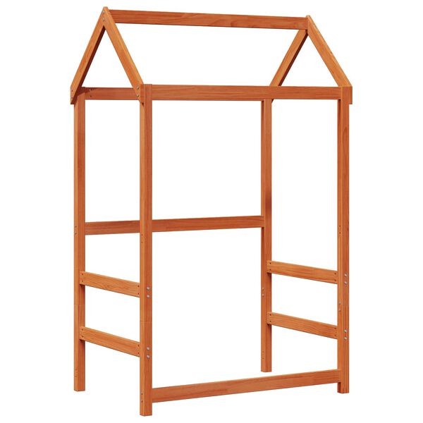 vidaXL Set Dnevnog Kreveta Vosak Smeđa 90 x 200 cm Masivna borovina