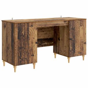 vidaXL Stol Staro drvo 142,5 x 50 x 75 cm Konstruirano drvo