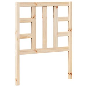 vidaXL Uzglavlje za krevet 81 x 4 x 100 cm od masivne borovine