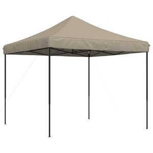 vidaXL &Scaron;ator za zabave Sivo-smeđa 292 x 292 x 315 cm Oxford tkanina