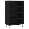 vidaXL Visoka komoda crna 57 x 35 x 90 cm od konstruiranog drva