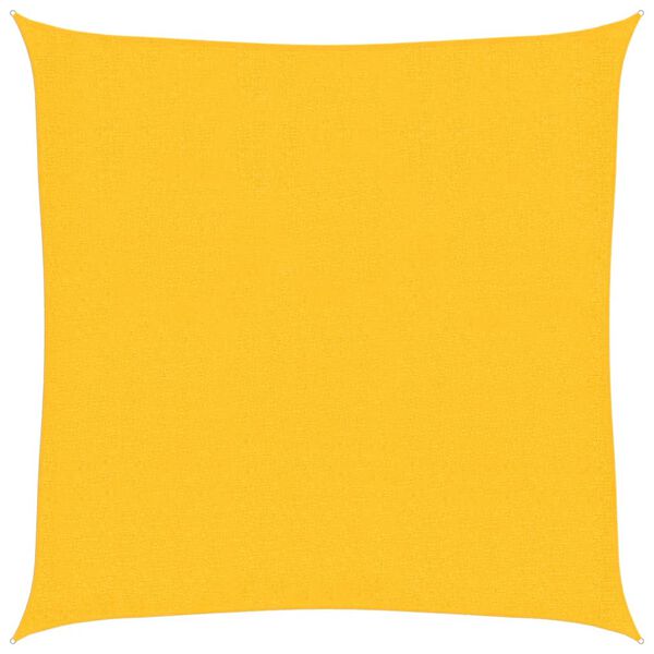 vidaXL Jedro za zaštitu od sunca 160 g/m² žuto 2,5 x 2,5 m HDPE