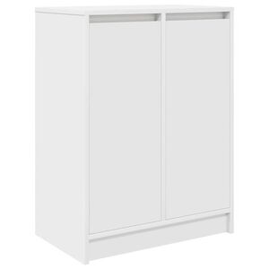 vidaXL Ormarić za cipele bijeli 57x34x76 cm od konstruiranog drva